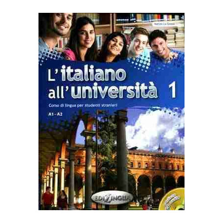 L'Italiano all Universita 1 A1 - A2 + Cd audio