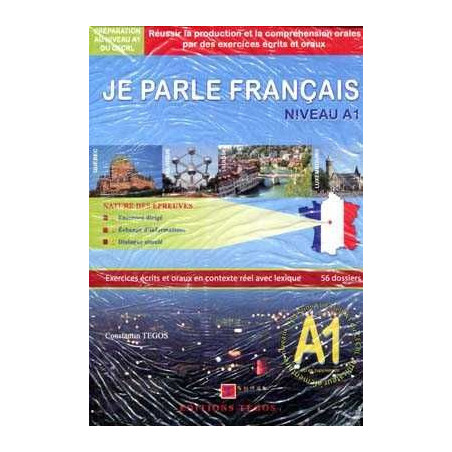 Parle Français A1 + cds + corrige Exercices ecrits et oraux 56 dossiers