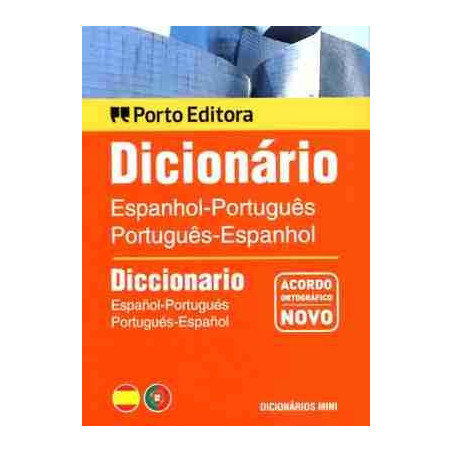 Dicionario Portugues Español vv Bolsillo  (novo acordo ortografico)