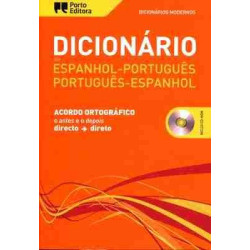 Dicionario Moderno de Espanhol Português vv  acordo ortografico)