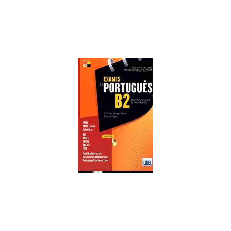 Exames de Portugues B2 + DVD Rom