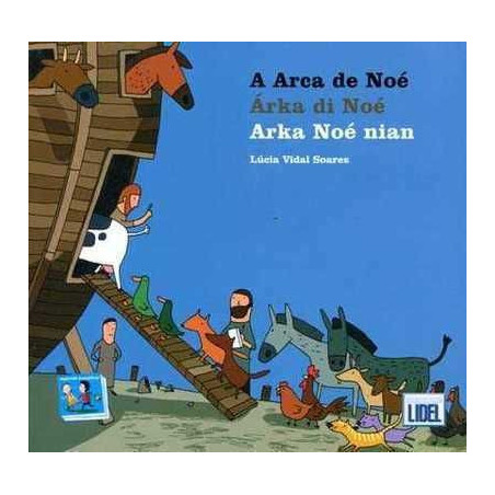 A Arca de Noe (Cartoes Ilustrados) (Portugues, Tetum, Cabo-verdiano)