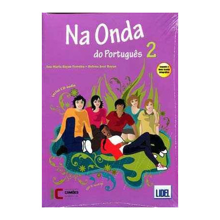 Na Onda do Português 2 , B1 aluno + exercicos + cd audio