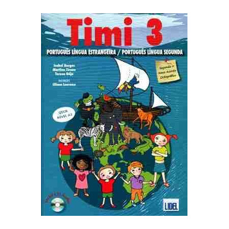 Timi 3 A2 alumno + Exercicios + cd audio (9-10 anos)