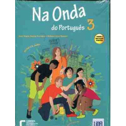 Na Onda do Portugues 3 , B2 aluno + Caderno +  cd audio