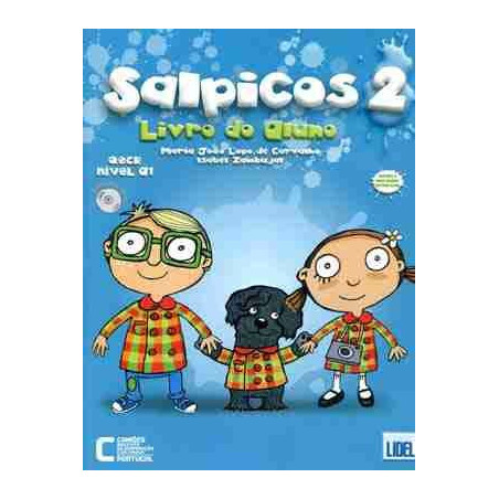 Salpicos 2 aluno + cd audio