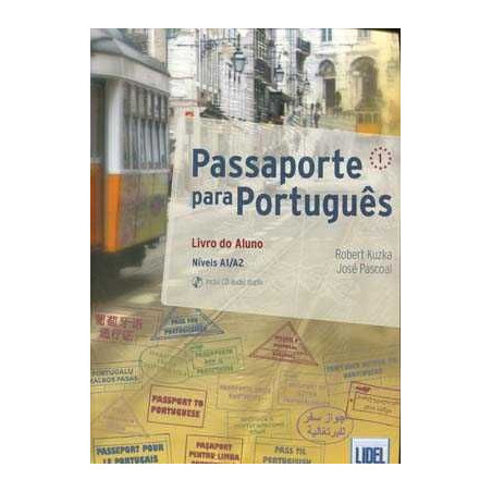 Passaporte para Portugues 1 A1/A2 Aluno + exercicios + Cds