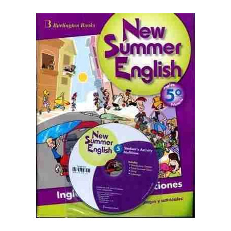 New Summer English 5 primaria + cd rom/audio