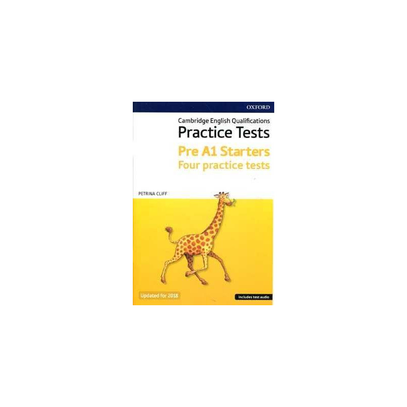 Starters  Practice test pre A1 + audio descargable + key web 2018