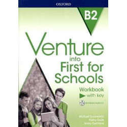 Venture into Fisrt Scholls WB+Key+cd audio