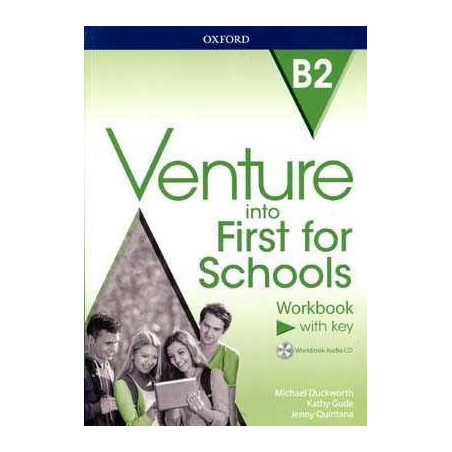 Venture into Fisrt Scholls WB+Key+cd audio