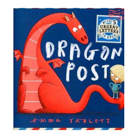 Dragon Post with 5 Letters