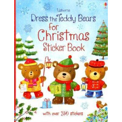 Dress the Teddy Bears for Christmas Sticker book