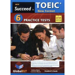 New Succeed TOEIC 6 Tets 2018 + self study + CD audio