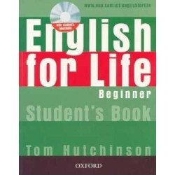 English for Life Beginner student's book + cd rom/audio