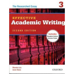 Effective Academic Writing 3 ( Researched Essay) 2nd Ed