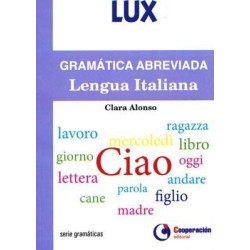 Gramática abreviada de la lengua italiana