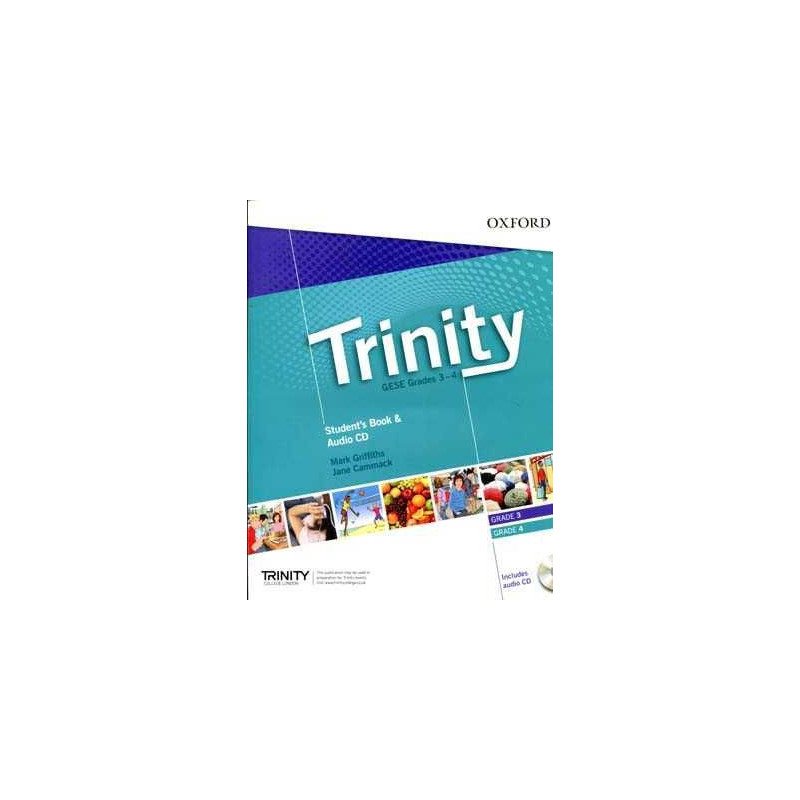 Trinity GESE Graded 3-4 , A2 Students + Cd audio