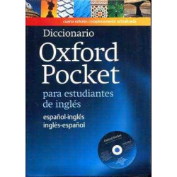 Diccionario Oxford Pocket Español Ingles vv + cd rom ed.2011