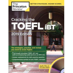 Cracking the TOEFL IBT 2019 +  Cd audio