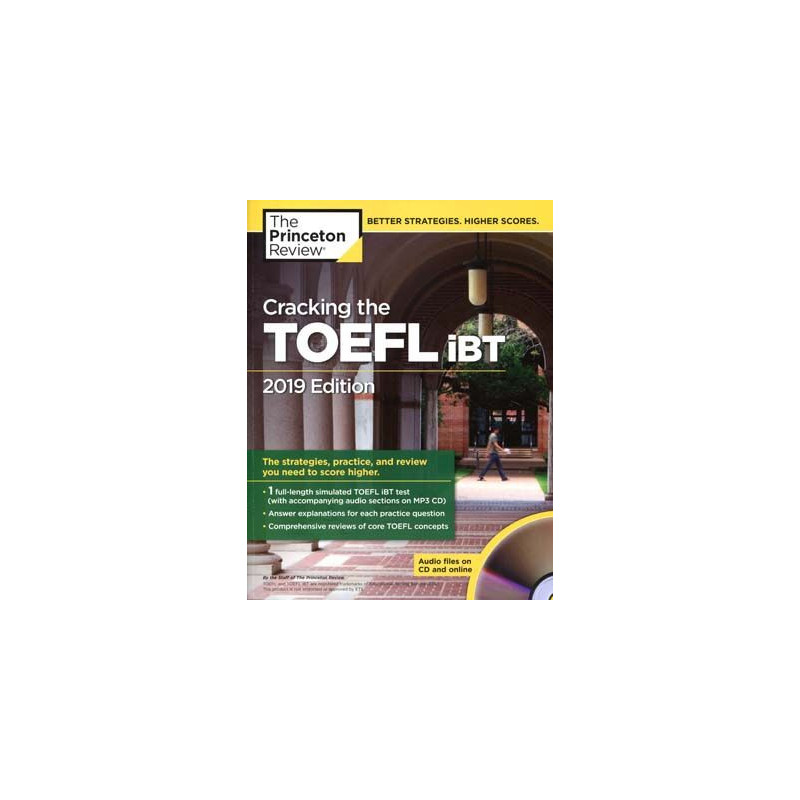 Cracking the TOEFL IBT 2019 +  Cd audio