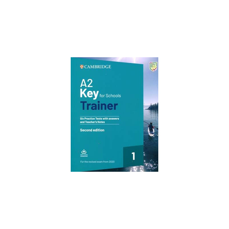 A2 Key for Schools six Tets Trainer 1+ answers+audio web 2ed exam 2020