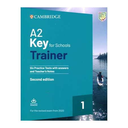 A2 Key for Schools six Tets Trainer 1+ answers+audio web 2ed exam 2020