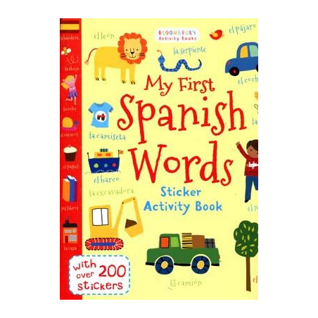 My First Spanish Words + 200 Stickers