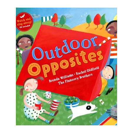 Outdoor Opposites book  & Cd