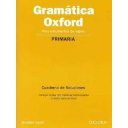 Gramatica Oxford para Primaria soluciones + cd audio