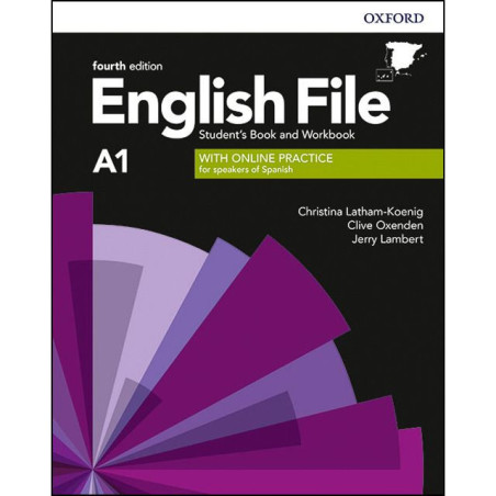 English File A1 Beginner  Pack Std+wb online+key 4 th