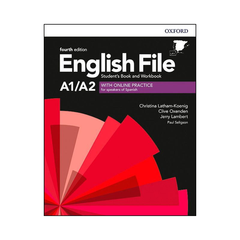 English File A1/A2 elementary  std+wb online +key 4th