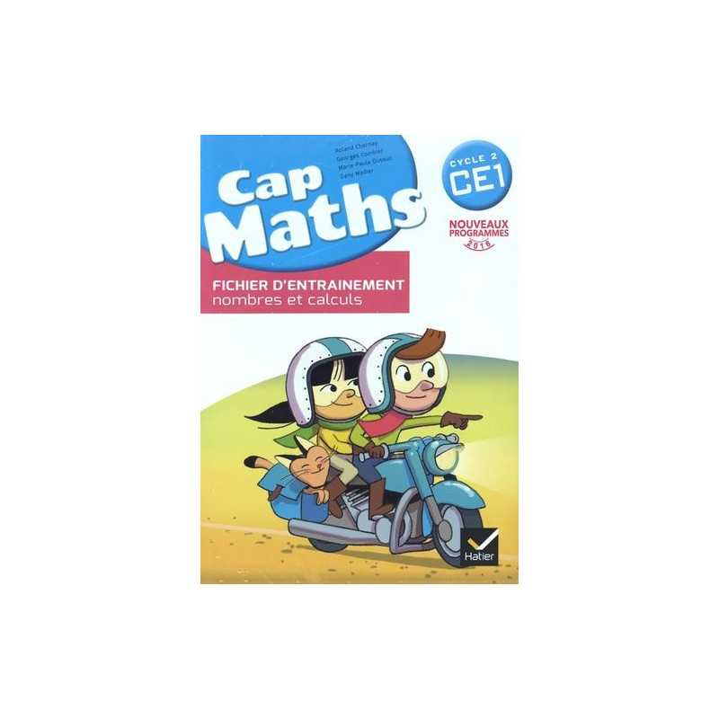 Cap Maths Ce1 Fichier + Cahier + Dico Maths