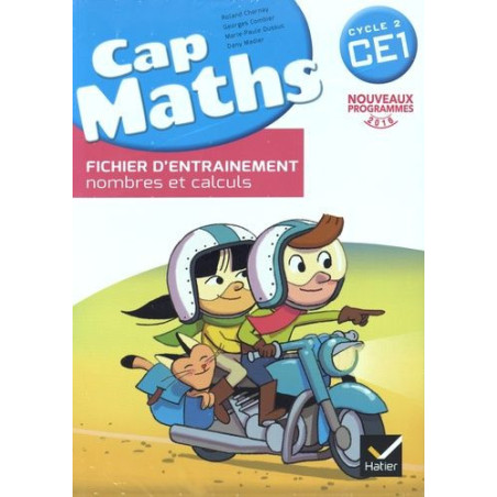 Cap Maths Ce1 Fichier + Cahier + Dico Maths