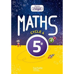 Mathematiques 5e Cycle 4 Mission Indigo