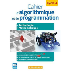 Cahier d Algorithme et de Programmation cycle 4 eleve