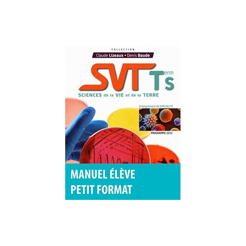 Sciences de la Vie et de la Terre Specialite Tle S