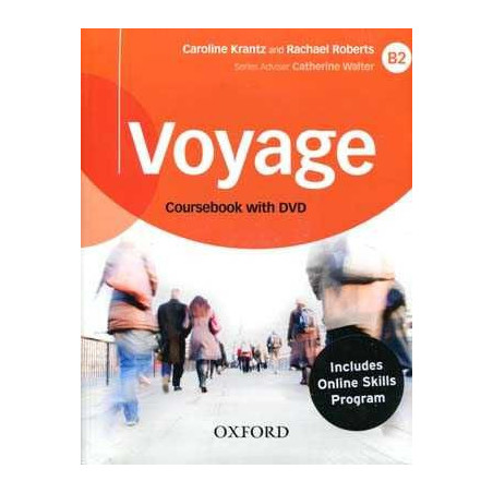 Voyage B2 student + woorbook+key+oosp+dvd