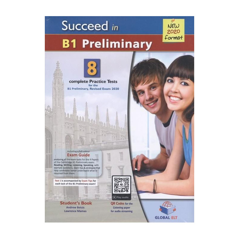 Succeed PET B1 8 Tets 2020 +key