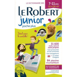 Dictionnaire Robert Junior Poche Plus 2020