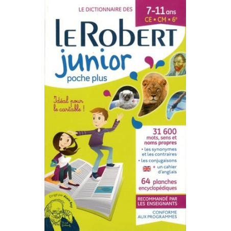 Dictionnaire Robert Junior Poche Plus 2020