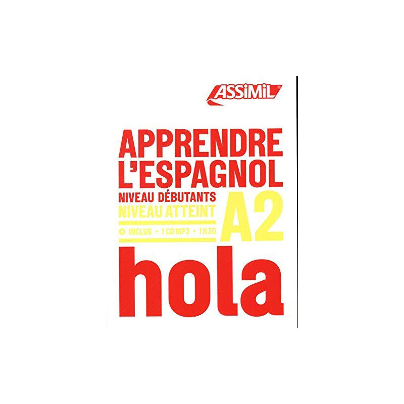 Apprendre L'Espagnol A2 + Cd MP3