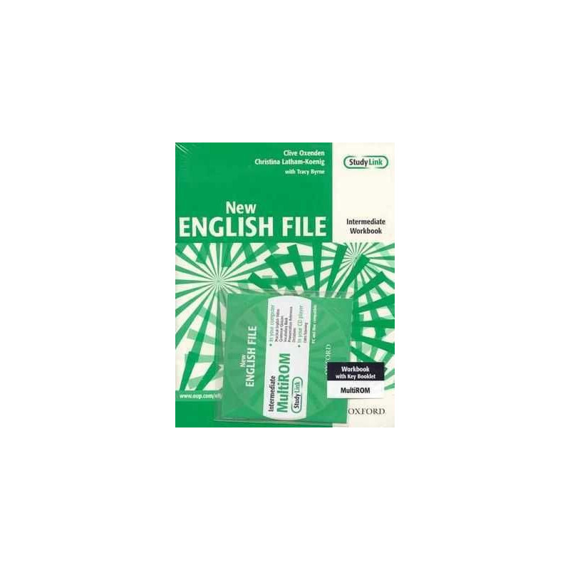 New English File Intermediate ejercicios c/k + cd rom/audio