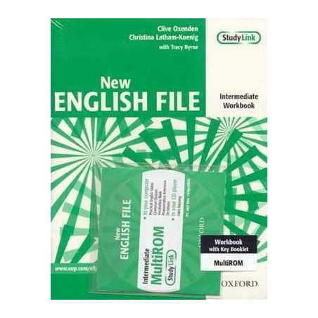 New English File Intermediate ejercicios c/k + cd rom/audio