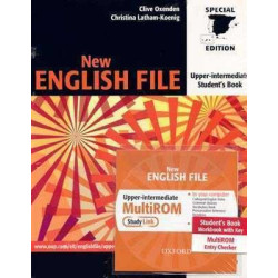 New English File Upper Intermediate students c/k + cd rom/audio