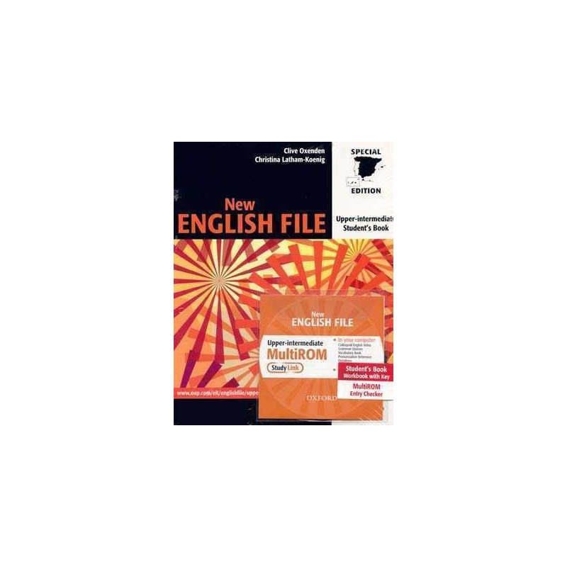 New English File Upper Intermediate students c/k + cd rom/audio