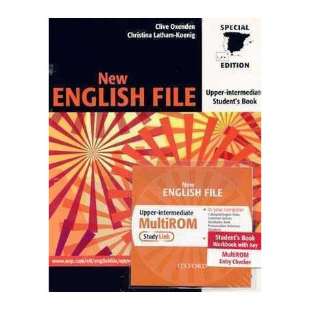 New English File Upper Intermediate students c/k + cd rom/audio