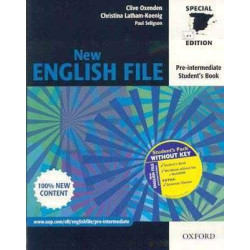 New English File Pre-Intermediate alumno + ejercicios s/k + cd rom/audio