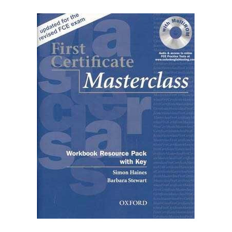 First Certificate Masterclass B2 ejercicios c/k + cd rom/audio ed.08