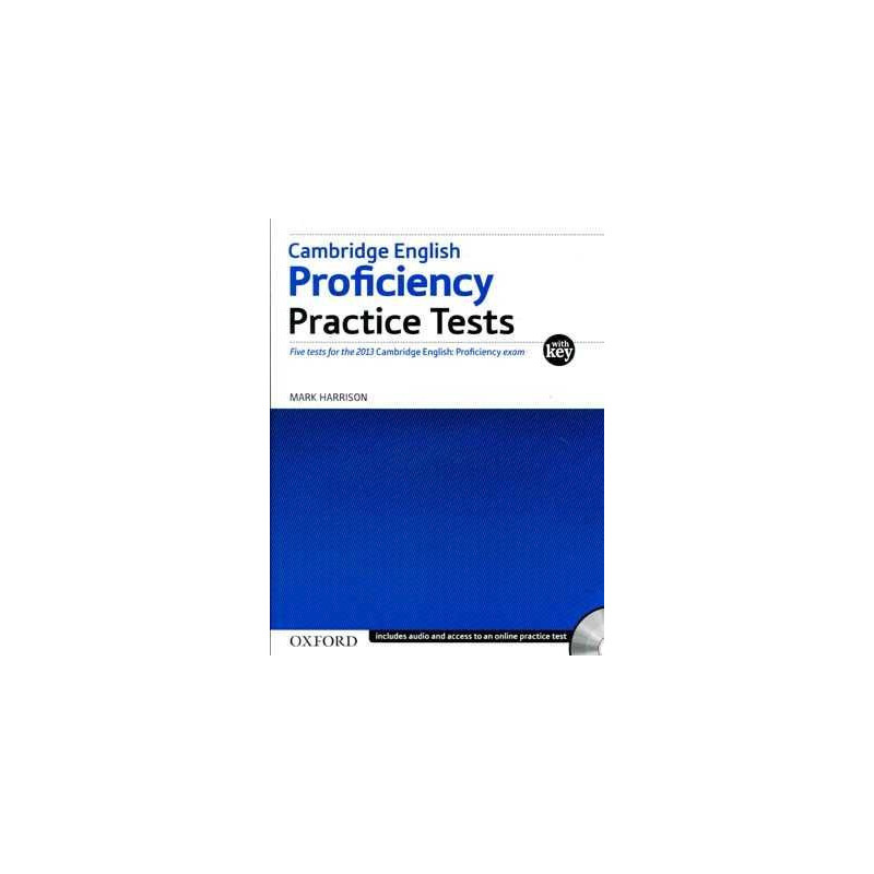 Cambridge Proficiency Practice Tests W/Key Pk Ed 2013